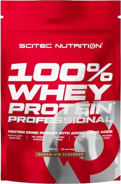 Протеин комплексный Scitec Nutrition 100% Whey Protein Professional (шоколад, 1000 г)