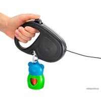 Поводок-рулетка Ferplast Flippy One Cord M 75093017 (черный)