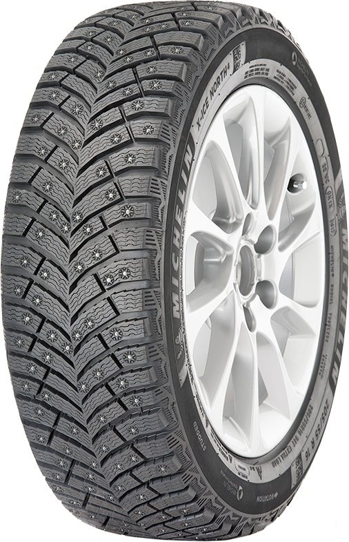 

Зимние шины Michelin X-Ice North 4 235/55R20 105T (шипы)