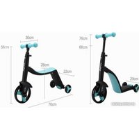 Трехколесный самокат Ricos 3 в 1 TBD061889101A (красный)