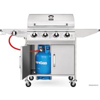 Газовый гриль для дачи Koler Relish v2 (серебристый)