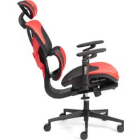 Офисное кресло TetChair KingCobra искусственная кожа/сетка (черный/красный)