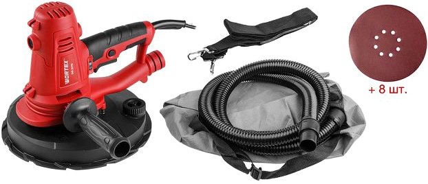 

Шлифмашина для стен и потолков Wortex DG 2210 0304214