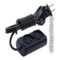 Удлинитель Borsan BR-1582-275 (2 м, черный)