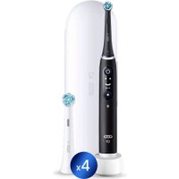 Электрическая зубная щетка Oral-B iO 6 (с насадкой Ultimate Clean 4 шт, черный)