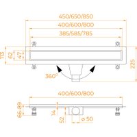 Трап/канал RGW Drain Leo-31 60213180-04