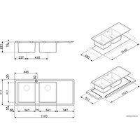 Кухонная мойка Smeg LFT116D