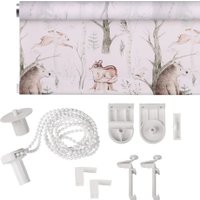 Рулонные шторы Franc Gardiner Print Лесные друзья медведи, день 55x160 9403218382