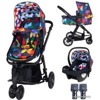 Универсальная коляска Cosatto Giggle mix (3 в 1, kaleidoscope)