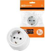Розетка TDM Electric Виви SQ1820-1012 (белый)