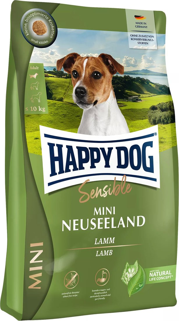 

Сухой корм для собак Happy Dog Sensible Mini Neuseeland 800 г