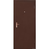 Металлическая дверь el'Porta Ультра Лайт 205x85 (антик медь/беленый дуб, левый)