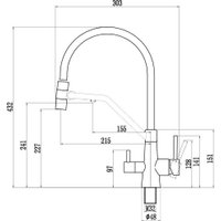 Смеситель Savol FS1462H-01