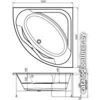 Каркас Aquanet Vista 150x150