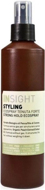 

Лак Insight для укладки волос Strong Hold Ecospray с хлопковым маслом 250 мл