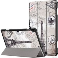 Чехол для планшета JFK Smart Case для Lenovo Tab M10 (париж)