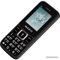 Кнопочный телефон Maxvi C3i (черный)