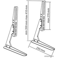 Подставка для телевизора ABC Mount STAND-01 (черный)