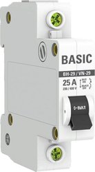 Basic 1P 25А ВН-29 SL29-1-25-bas