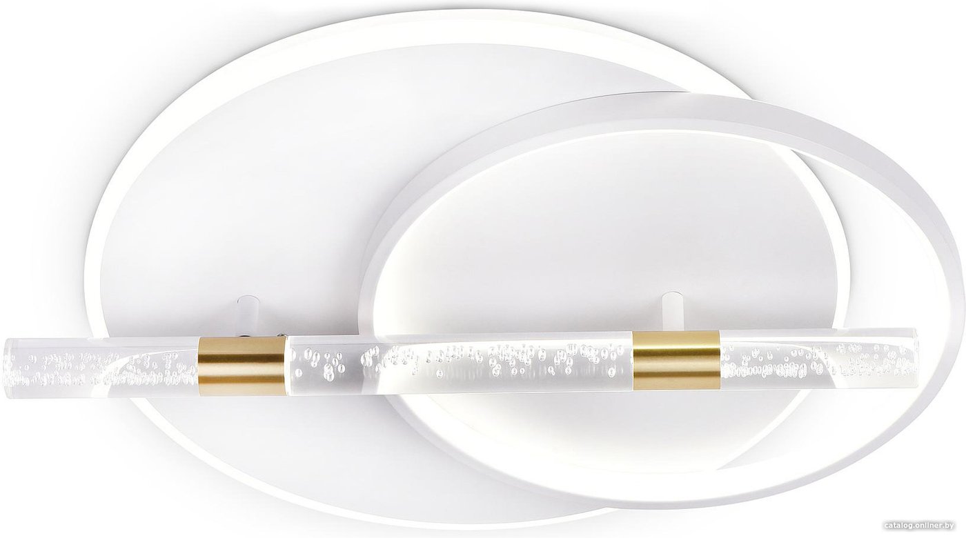 Припотолочная люстра Ambrella light Comfort FL5007 WH/GD (белый/золото)