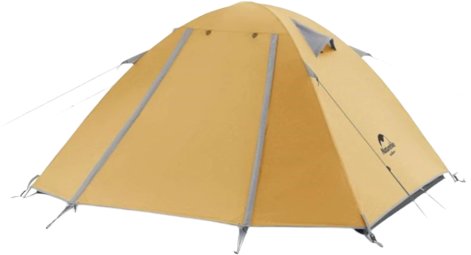 

Треккинговая палатка Naturehike P-Series 3 NH18Z033-P (желтый)