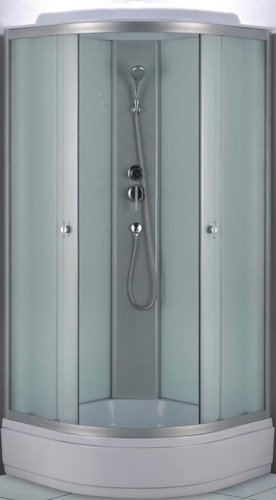 Душевая кабина Coliseum ТМ 985 90x90 (белый/матовое стекло)