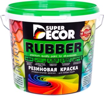 Краска Super Decor Резиновая 12 кг (№11 оранжевое лето)