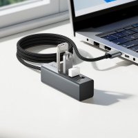 USB-хаб Hoco HB1A (1 м)