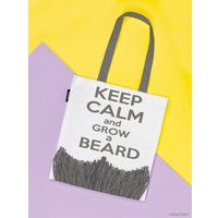 Сумка шоппер JoyArty Успокойся и расти бороду bsh_4517