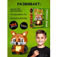 Конструктор Unicon Pixi. Енот 1011A-4 10114284 (124эл)
