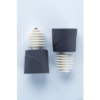 Карниз для штор Merry Bear Home Decor Стамбул двойной (1.6м, серый матовый)