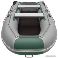 Моторно-гребная лодка Roger Boat Hunter 3000 (без киля, серый/зеленый)