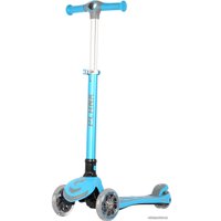 Трехколесный самокат Plank Cyber (синий)