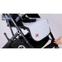 Коляска прогулочная «книга» Lorelli Myla 2021 (черный мрамор)