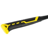 Молоток Berger Гвоздодер цельнокованый 450г BG1527 (магнит, 2-компонентная рукоятка)