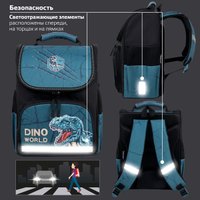 Школьный рюкзак Пифагор Basic. Dino World 272046