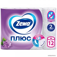 Туалетная бумага Zewa Плюс Сирень 2 слоя (12 рулонов) в Борисове