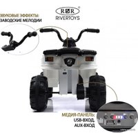 Электроквадроцикл RiverToys L222LL (белый)