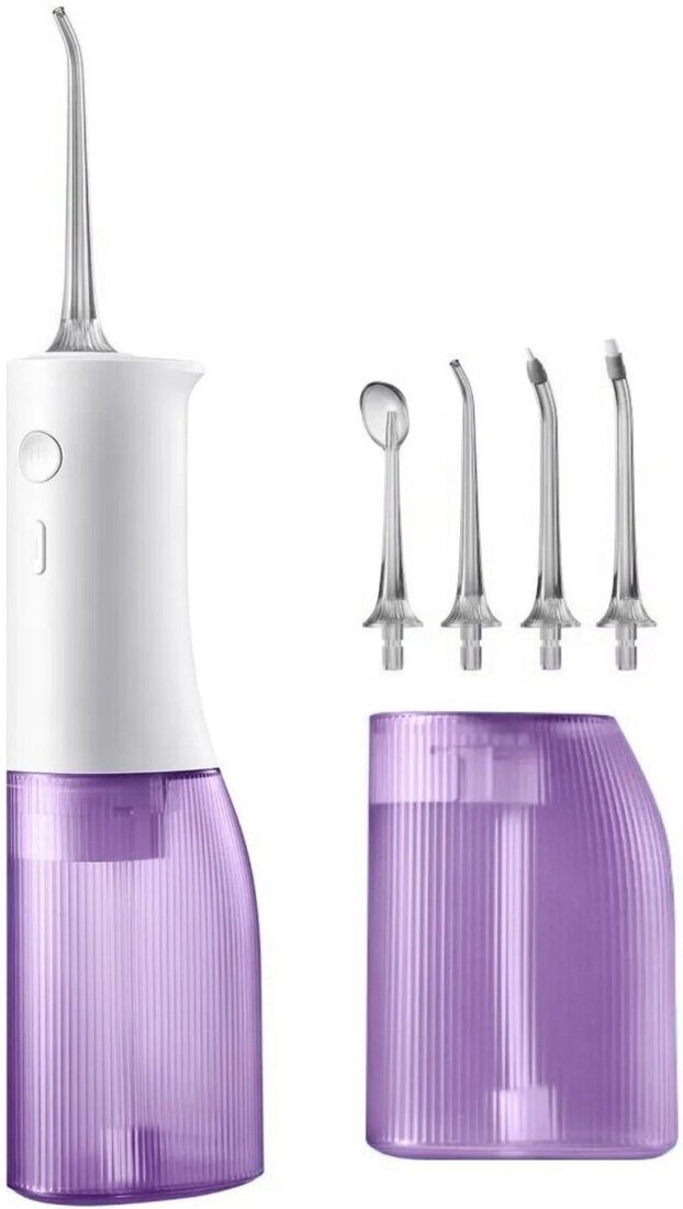 Ирригатор  Soocas W3 Pro (4 насадки, фиолетовый)