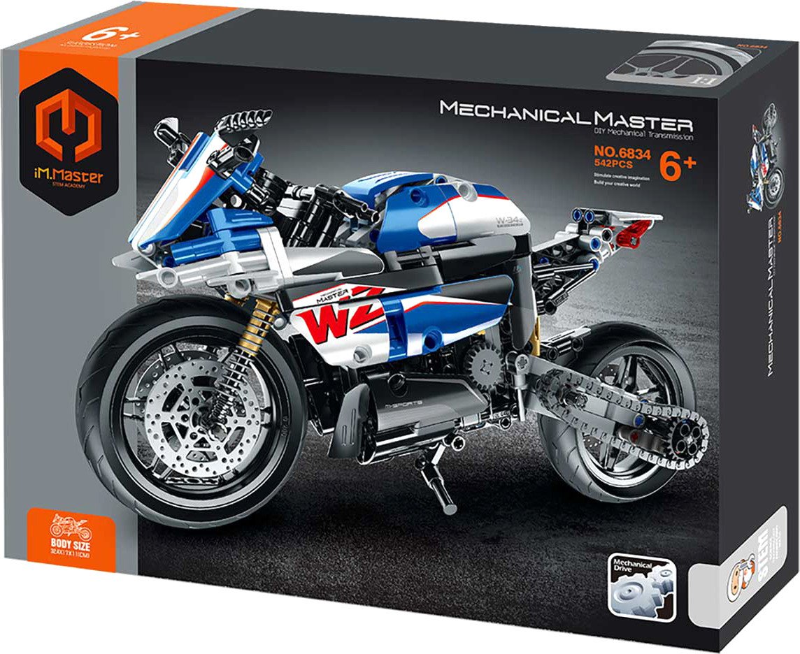 

Конструктор iM.Master Blue Motorcycle 6834_MK