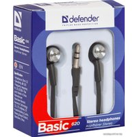 Наушники Defender Basic 620 (черный)