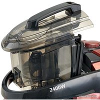 Пылесос Delta DE-3501 (черный/терракотовый)