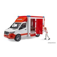 Скорая помощь Bruder MB Sprinter c фигуркой водителя 02676