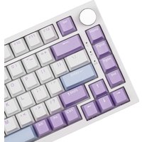 Клавиатура Ajazz AK820 (белый/фиолетовый, Ajazz Sea Salt)