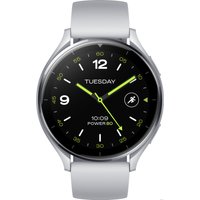 Умные часы Xiaomi Watch 2 M2320W1 (серебристый/серый, международная версия)