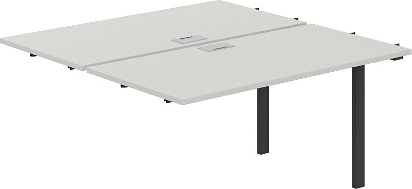 

Офисный стол Norden 280х143.8х75 SG.215.SH.63.AN (антрацит/серый бархат)
