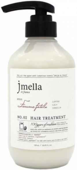 

Маска Jmella In France Femme Fatale Hair Treatment личи, лилия, ваниль 500 мл