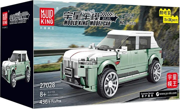 

Конструктор Mould King 27028 Электрокар E-HS9