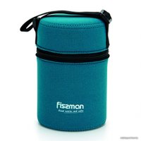 Термос для еды Fissman 9857 900мл (синий чехол)