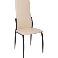 Стул AksHome Denver (бежевый TP12/черный)